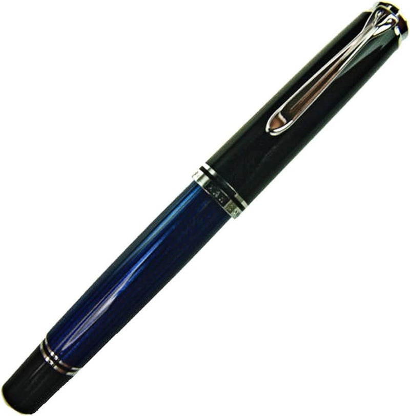 Pelikan Premium M405 Fountain Pen - Black/Blue - Image 3
